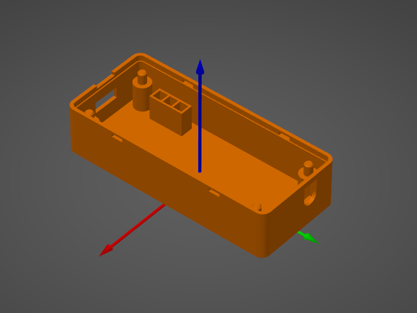 CAD model of a part