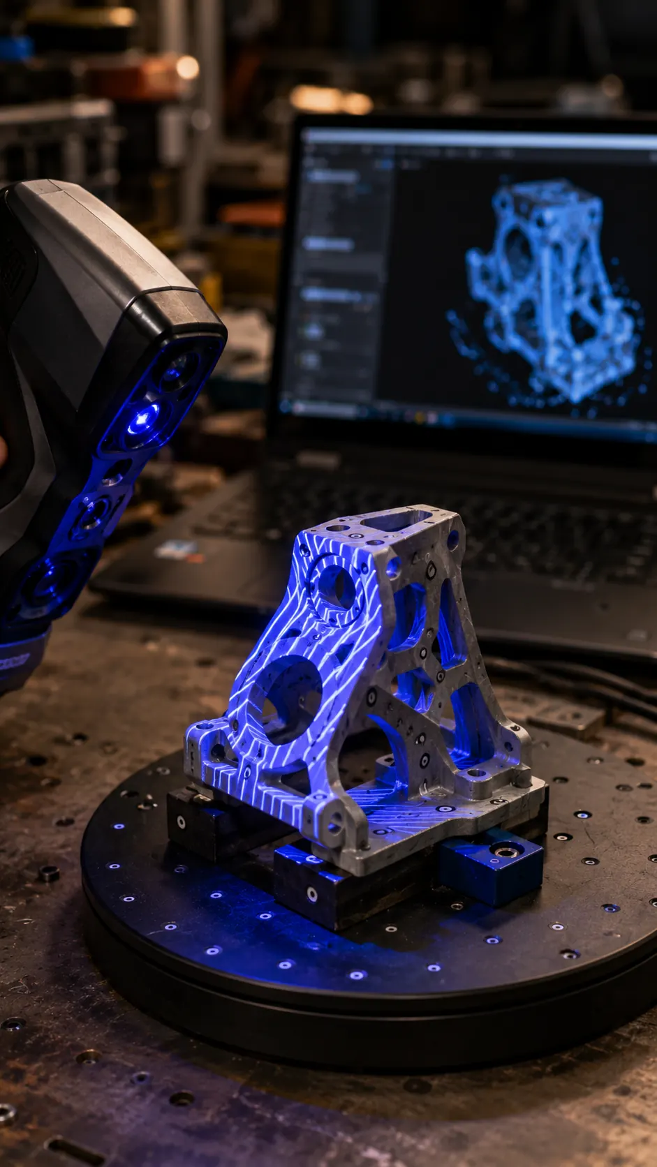 3D scanning a part for reverse engineering