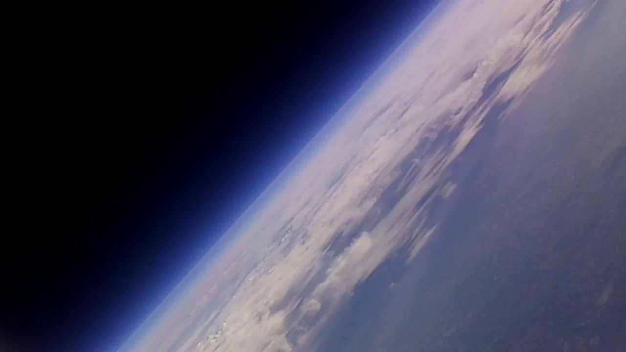 Onboard view from a Straton Glider test flight